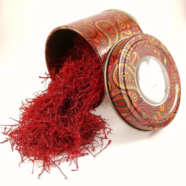 زعفران نگین نیمه اتویی ترکیب رشته‌ های صاف و طبیعی